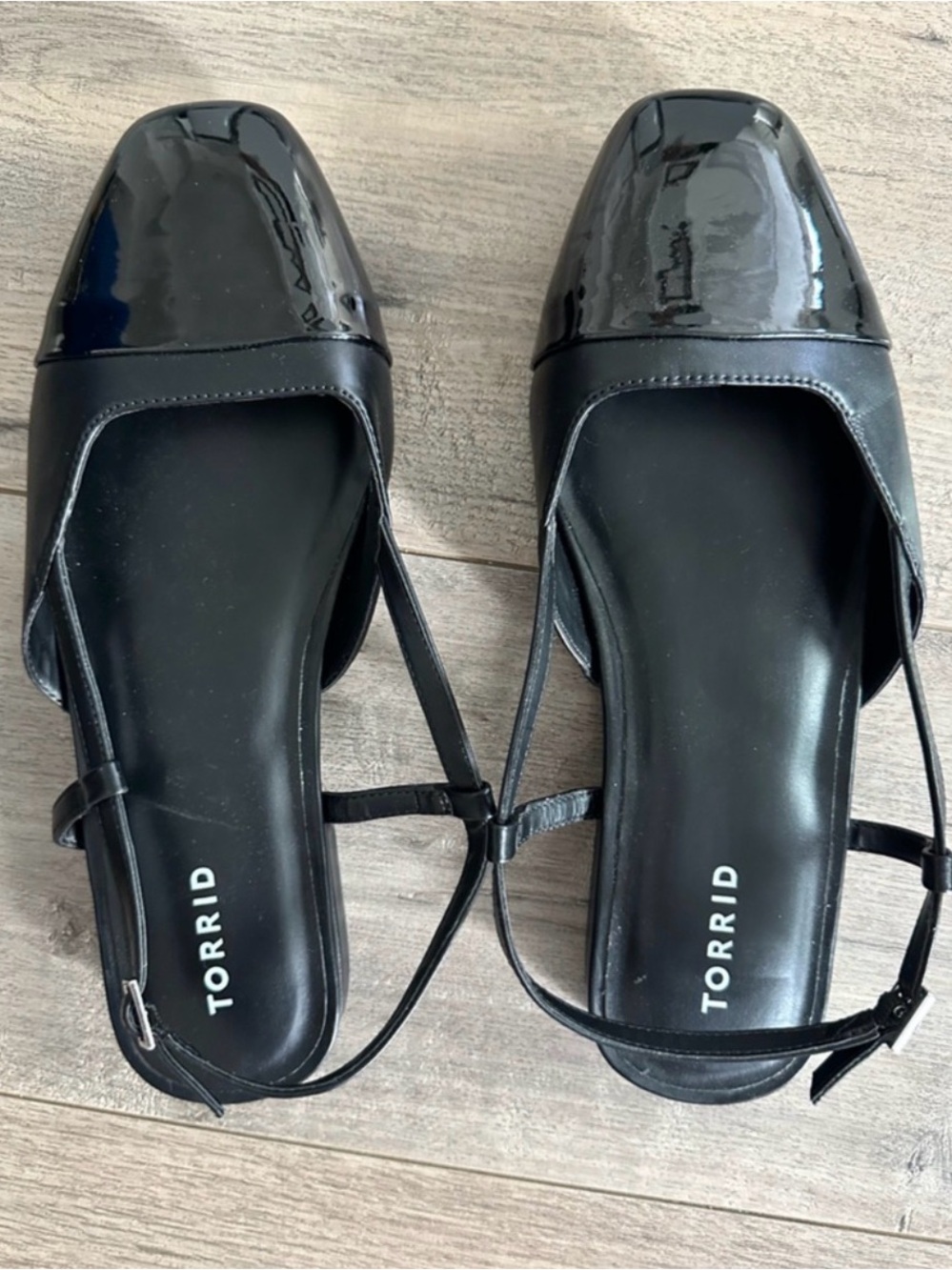 Torrid Black Patent Flats